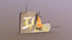 Fragment of the Berlin Wall