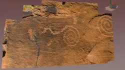 FS1457 Remote Site Petroglyph Panel 2
