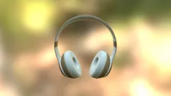 Golden headphones