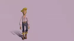 guybrush threepwood - Walking