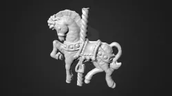 Horse Sculpture 3D Scan