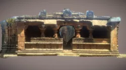 Jain Indian temple Belgaum reconstructed
