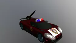 Koenigsegg Police car