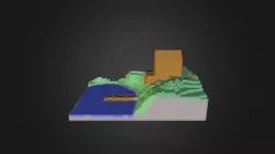 minecraft lake house