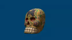 Ornamental Calavera Skull