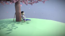Resting Samurai - Primitives only scene