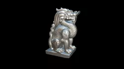 Stone lion
