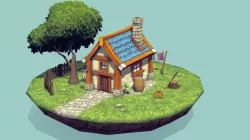 Stylized Fantasy House
