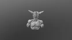 Warframe busto, Warframe bust