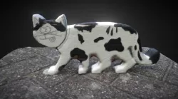 Wooden Cat