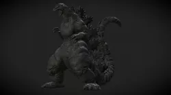 zBurning Godzilla