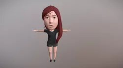 Bobble head texture
