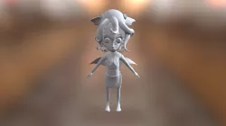 C-Chan 3D Character Model Smoothed