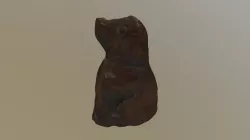 Chien en bois