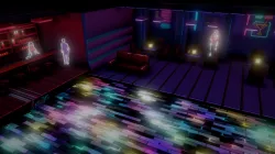 Club Atomic: Where the holograms go.