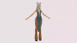 Deer Girl Character Design