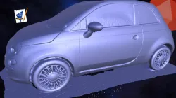Fiat 500 car - quick scan