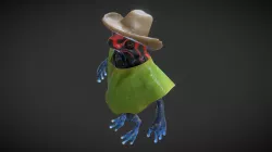 Frog Sketchfab - WIP
