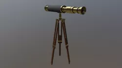 Gold telescope