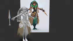 Gurl with Her Knives
