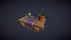 Hand Painted Mage Table