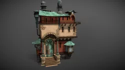 House with pipes
