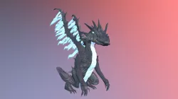 Icicle- the tiny ice dragon