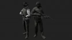 Low Poly Soldiers
