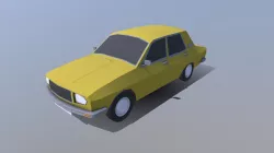 Lowpoly car pack