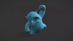 Melvin Tutorial Sculpt Decimated