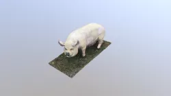 Pig Statue (photogrammetry)