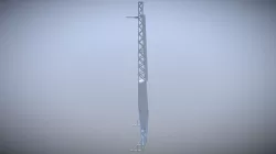 SpaceX Falcon 9 Strongback