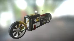 Steampunk Motorcycle