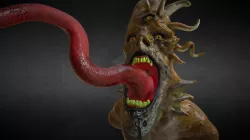 Swamp Monster Bust