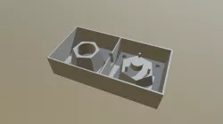 Wax Negative Stock With 5degree Draft