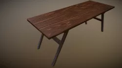 Wood Table 5