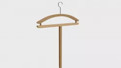 Wooden coat hanger 2