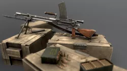 WorldWarII Japanese Light Machine Gun : Type 96