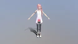 最终幻想人物模型MAYA 3D模型 Part01