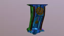 1800's Grandfather clock, version 2