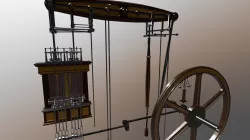 1858 Steam Powered Water Pumping Engine