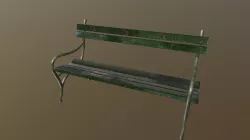Bench, Published with Sketchfab For Unity