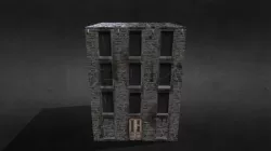 BUILDING DESTROYED