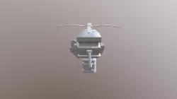 Cargo brobot low poly mesh(?)