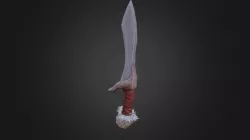 Cavemans stone sword