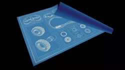 Concept car blueprint