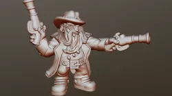 Dual wield pistol dwarf gunslinger