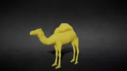 Dust3D exported Camel