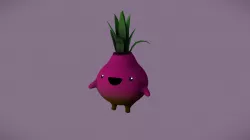 Fat beetroot plant