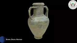 Glazed jar 3, Mleiha, Sharjah, UAE. 2nd C BCE